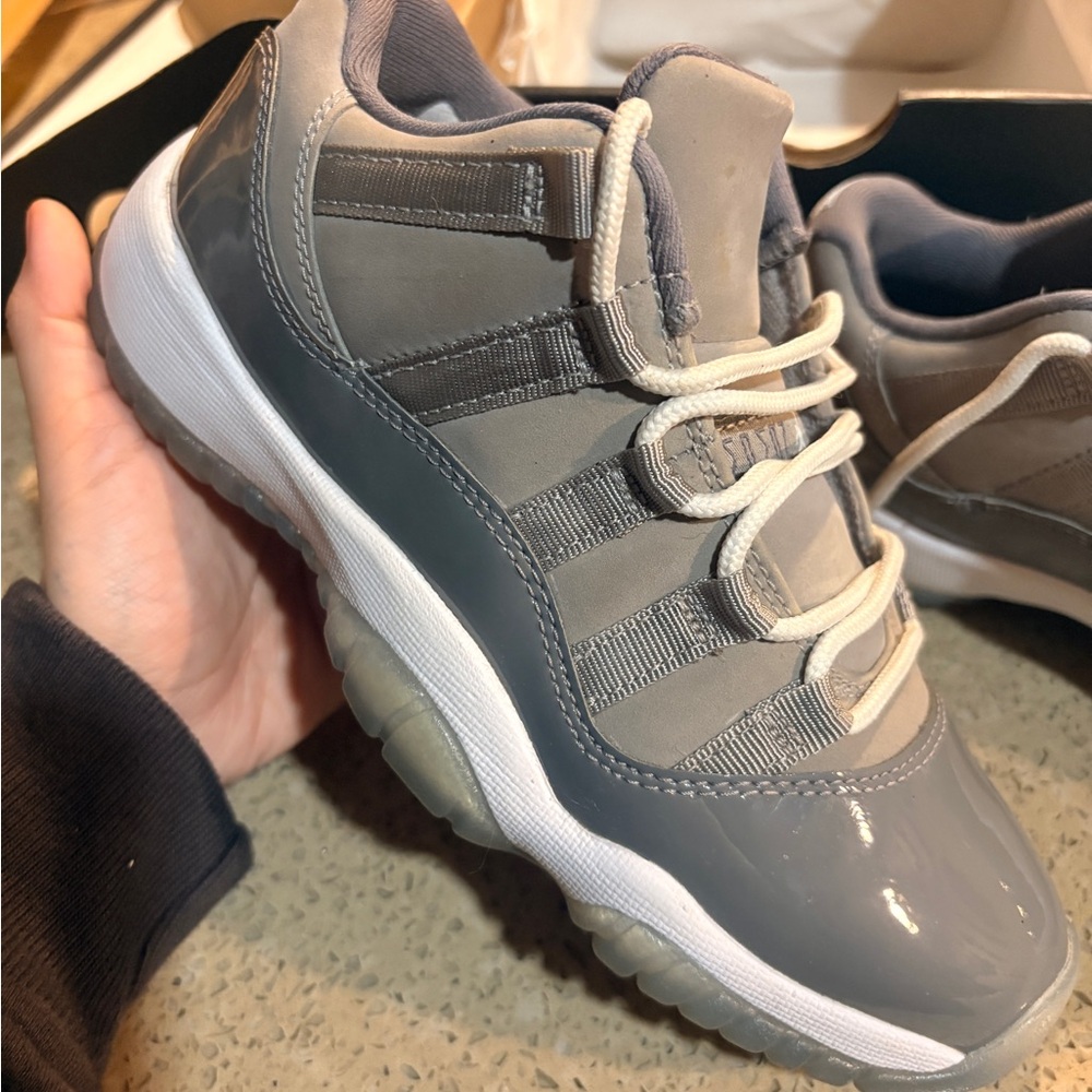 Jordan 11’s Retro Low “Cool Gray” - Picture 2 of 6